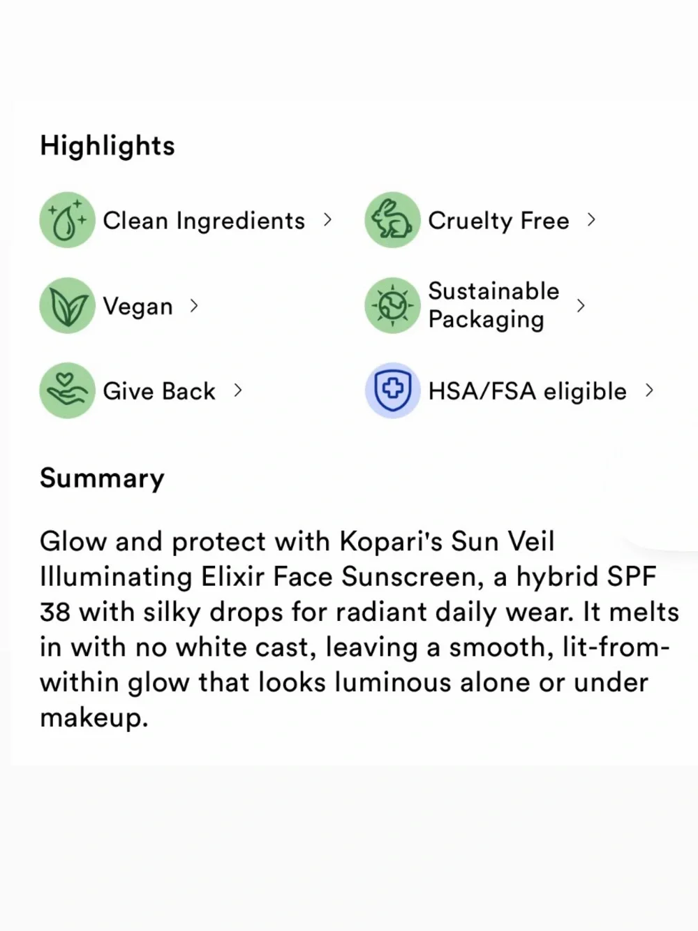 NEW! Kopari Illuminating Sun Veil Facial Elixir | Brand New | Skincare/Sunscreen